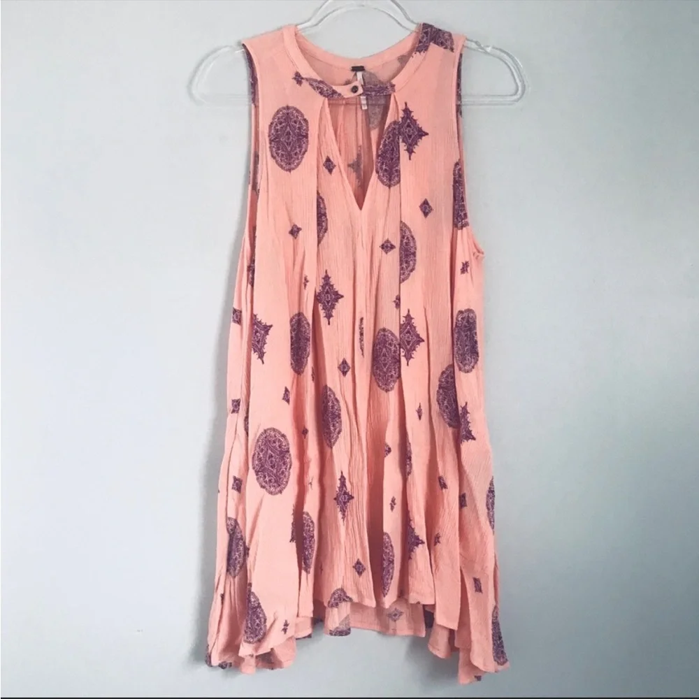 Free People Boho Swing Dress - Picture 1 of 11